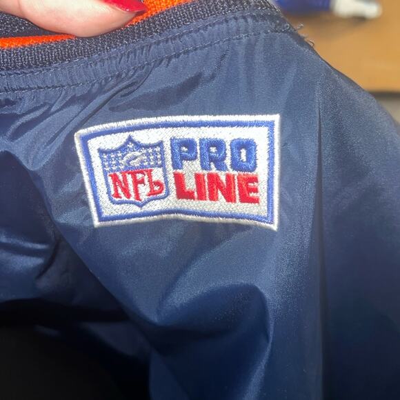 VNTG NFL NIKE PRO LINE CHICAGO BEARS reversible jacket sports team wear XXL - Picture 2 of 6